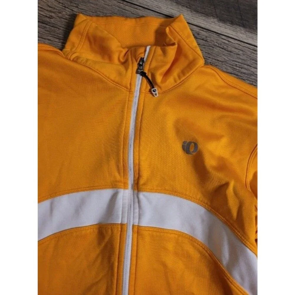 Pearl Izumi Cycling Biking Jacket Women's Elite Full Zip Orange Size Large - Picture 5 of 10
